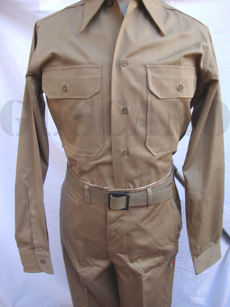 Uniforme U.S. Army De 1941-1942 - La Segunda Guerra