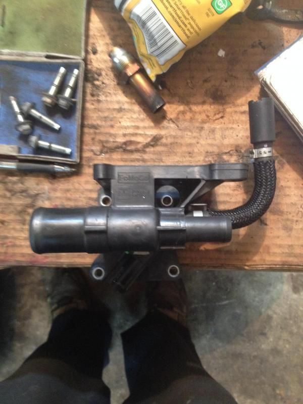 2011 Fusion bleeder valve location.