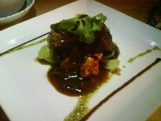 Grilled Rib-Eye w/ Mushroom Braised2