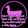 Peppy the Purple Llama Avatar