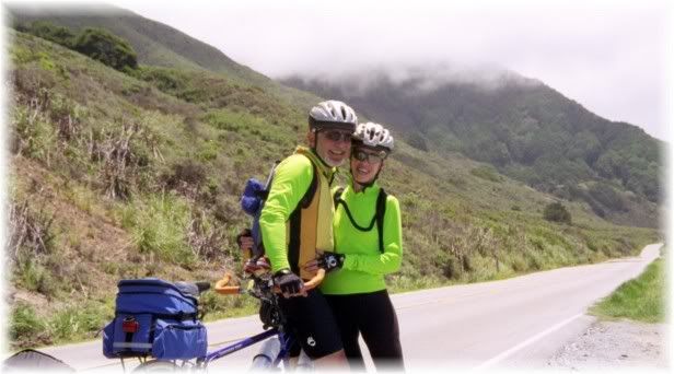 Dennis and Julia just outside Big Sur