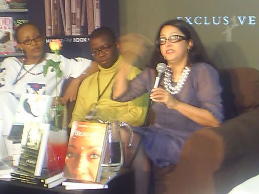 Discussion panel at the launch