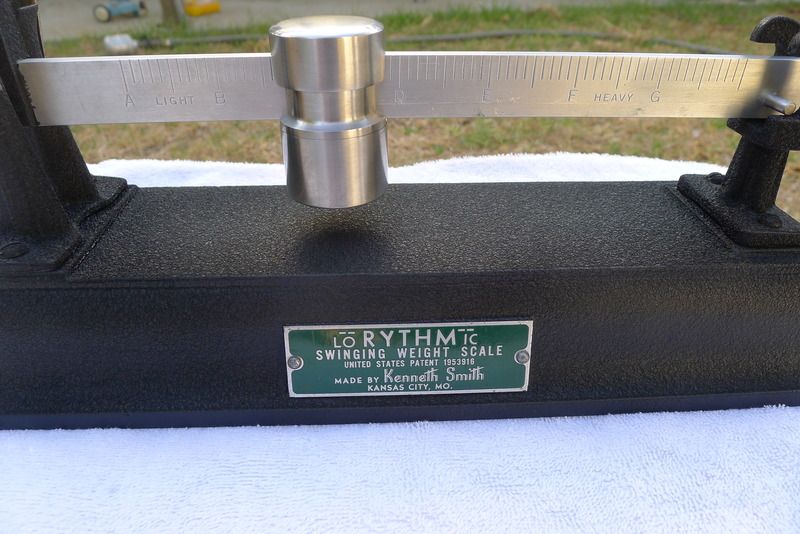 Kenneth Smith Swing Weight Scale Conversion Chart