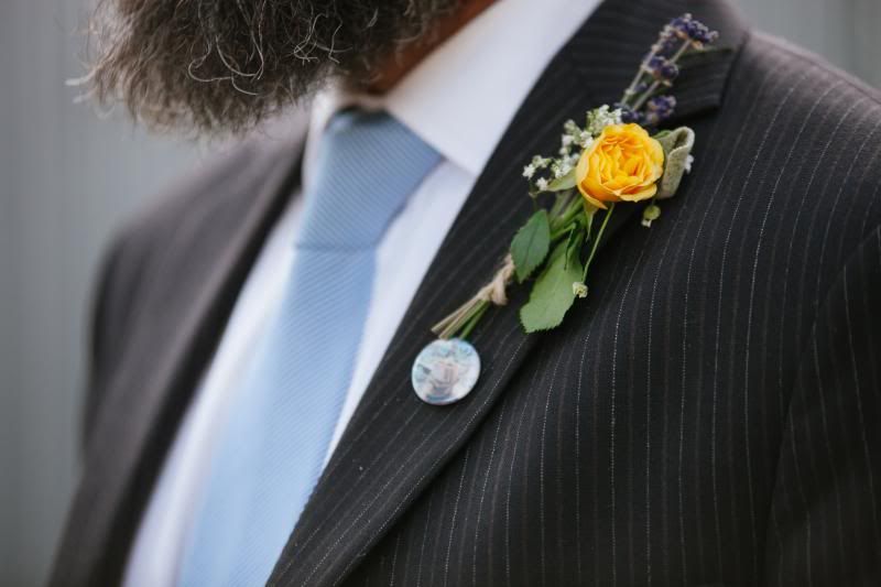 bearded wedding guest