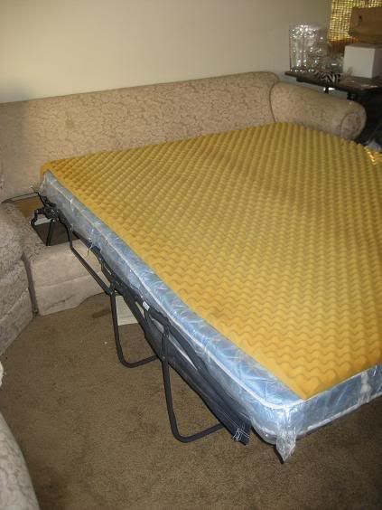 best pull out couch mattress
