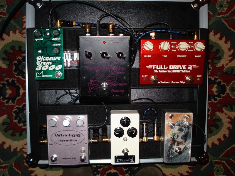 Warren Haynes Pedalboard