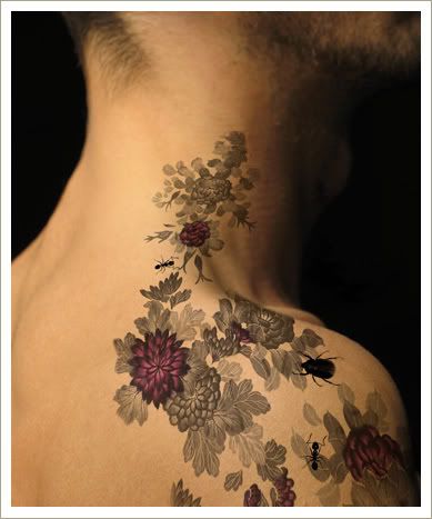 Tattoo Art Flowers