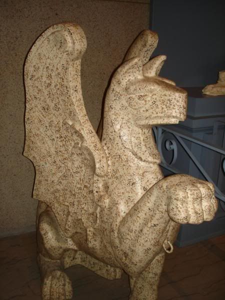 A Gryphon that was in the museum