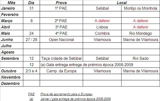 calendario 2009 portugal re-creation