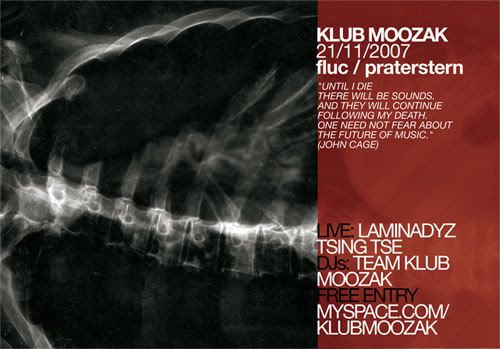 KLUB MOOZAK #3 - 21.11.2007 - fluc/praterstern/vienna