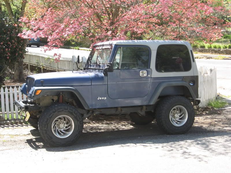 Jeep yj 2 inch body lift #4