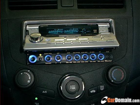 2005 Honda accord aftermarket head unit #7