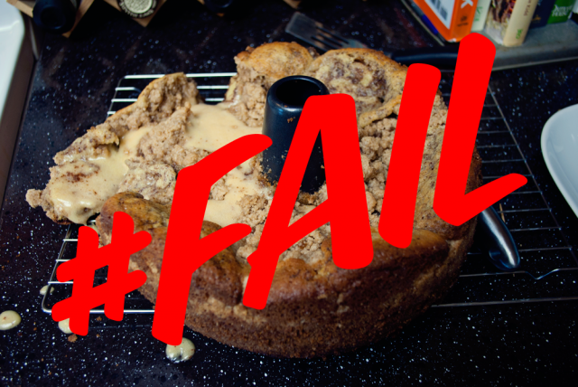 Jewish Coffee Cake #Recipe and a Baking #Fail