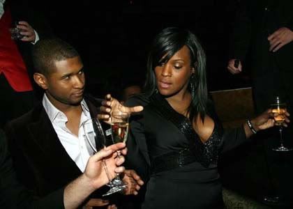 Re Radio Host Calls Tameka A Beast in Usher's Face