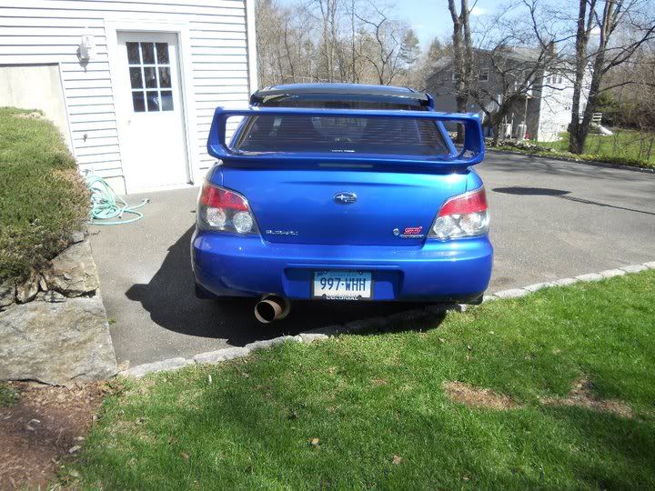 2006 STi for sale it's WRB with the gold BBS wheels and it has 106000