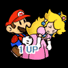Mario finally get's him some, after all those years of saving her lol