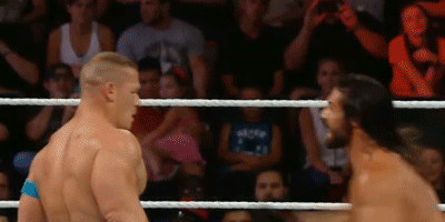 There goes Cena's nose