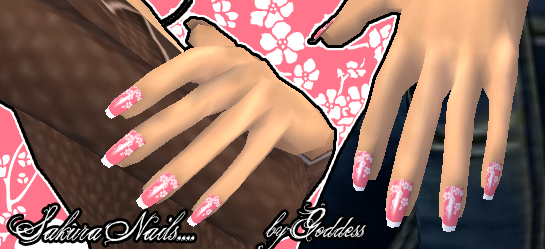 Sakura Nails by Goddess