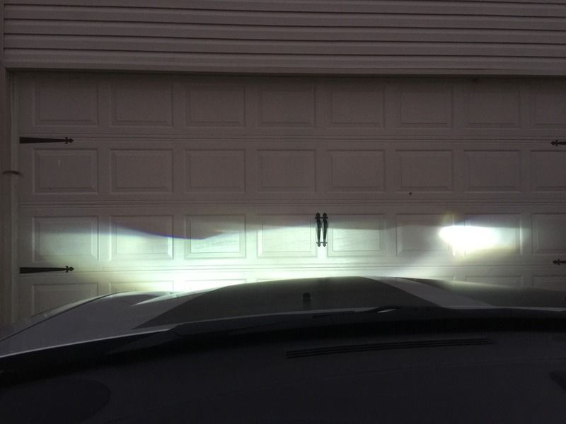 Aftermarket HID headlights, what options to get the beam out front