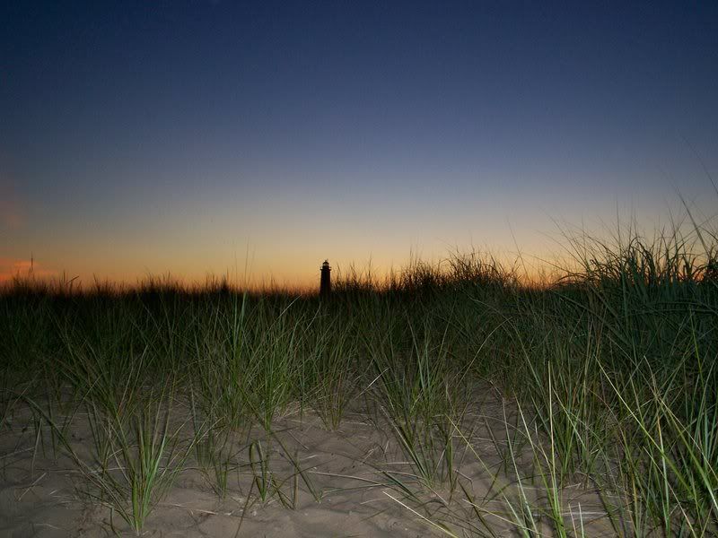 lighthouse/dune grass