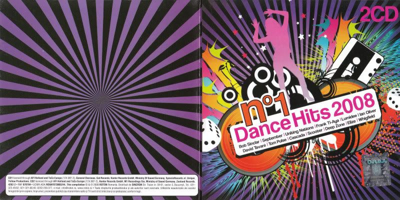 VA - No 1 Dance Hits 2008 (2 CDs) VA - No 1 Dance Hits 2008 (2 CDs)