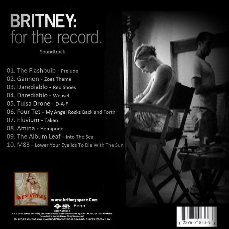 Britney - For The Record Soundtrack Britney - For The Record Soundtrack