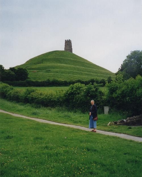 My Godmother, Ann, before we started the climb