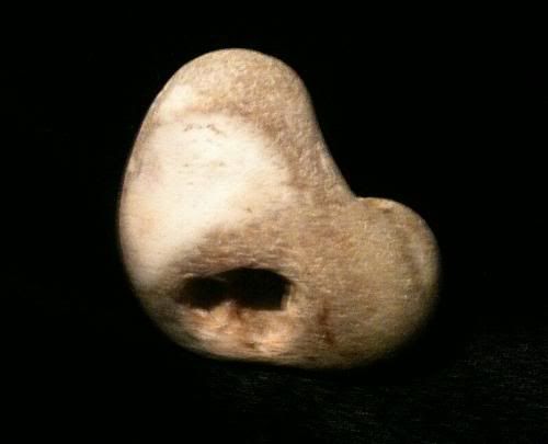 holey heart stone