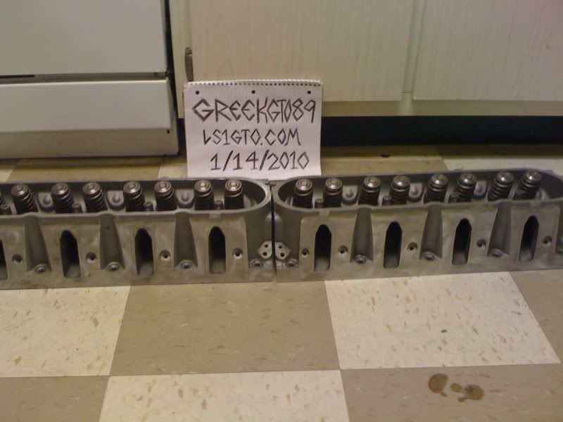 243 Heads w/5 angle valve job, ls6 springs, Fully assembled NEW PRICE