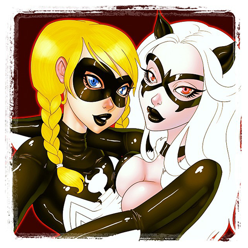Astrid Jansen and Felicia Hardy