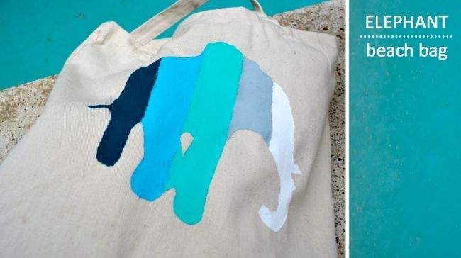 free elephant stencil
