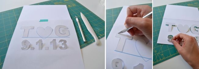 How to hand cut a card