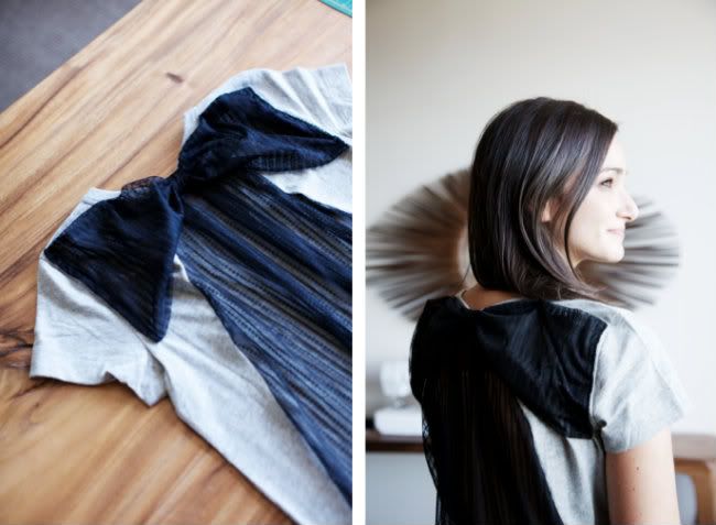 Rue Magazine Bow Shirt DIY Hello Cupcake