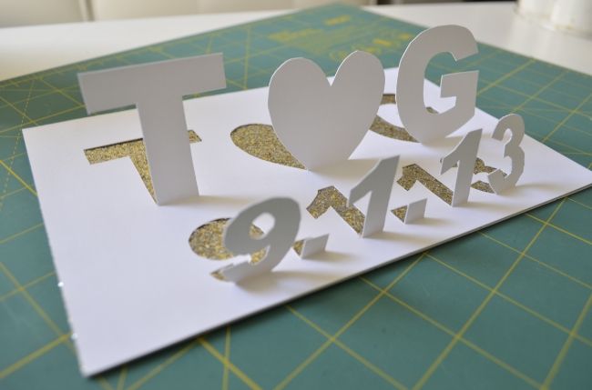Wedding Card DIY