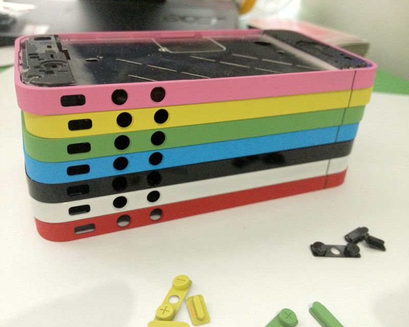 xã hàng màn hình + sườn đủ màu cho iphone 4 giá cực tốt cho cửa hàng !! - 5