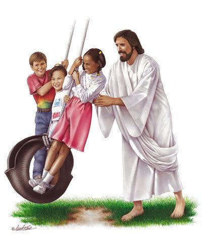 Jesus loves children