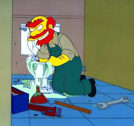 Simpsons Toilet