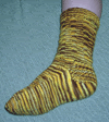 Child's Garter Rib Sock