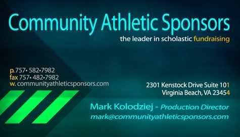 Community Athletic Sponsors