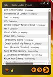 tabu simple audio player