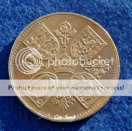 Britiish Coins 1953 Eliz II Coronation crown coin  