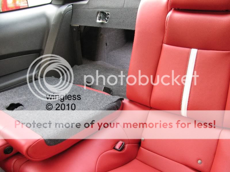Remove back seat 2002 ford mustang #6