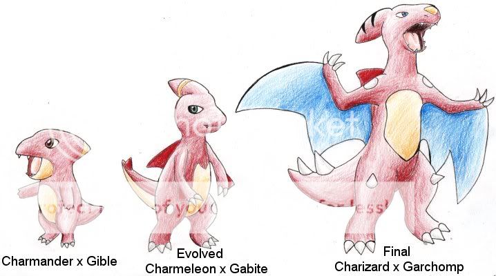 Normal Pokemon drawings & Pokemon Crossbreedings