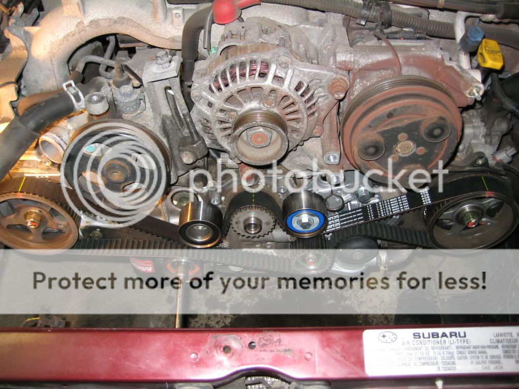 2.5 SOHC Timing Belt Replacement Pictorial | MNSubaru